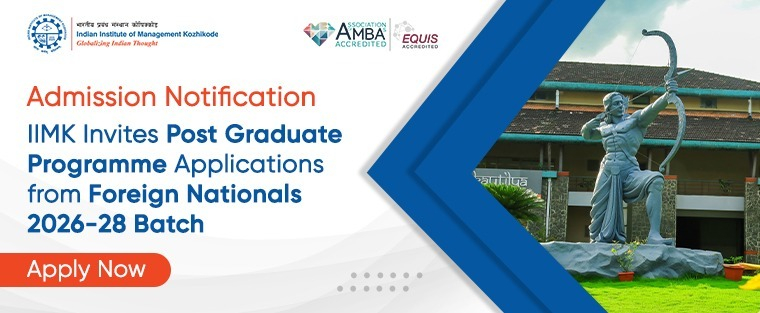 Admission Notification for Foreign Nationals